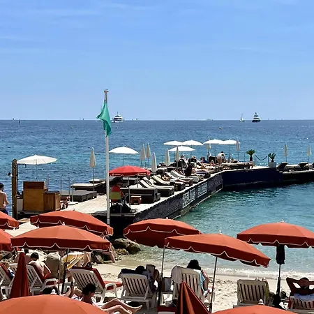 Апартаменти Juan 4 Prs, Clim, 300m Plage, Piscine, Parking Антіб