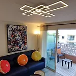 Juan 4 Prs, Clim, 300m Plage, Piscine, Parking * אנטיב