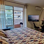 Juan 4 Prs, Clim, 300m Plage, Piscine, Parking דירה אנטיב