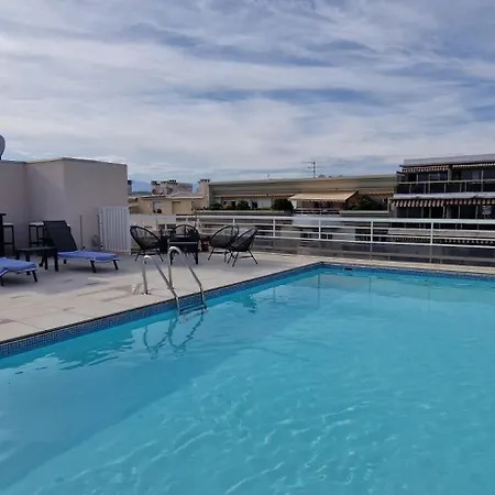 Juan 4 Prs, Clim, 300m Plage, Piscine, Parking * Antibes