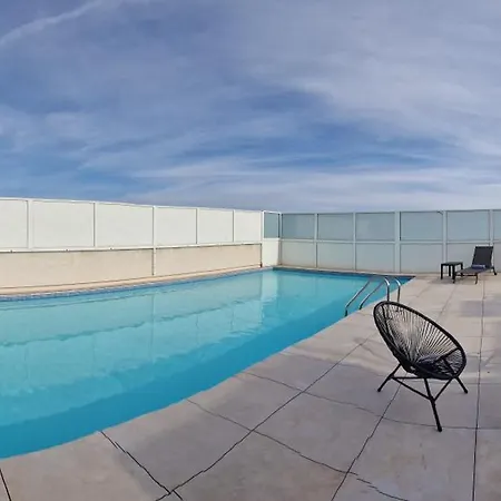 Juan 4 Prs, Clim, 300m Plage, Piscine, Parking Appartamento