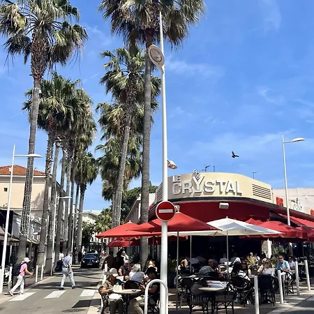 Juan 4 Prs, Clim, 300m Plage, Piscine, Parking Apartment Antibes