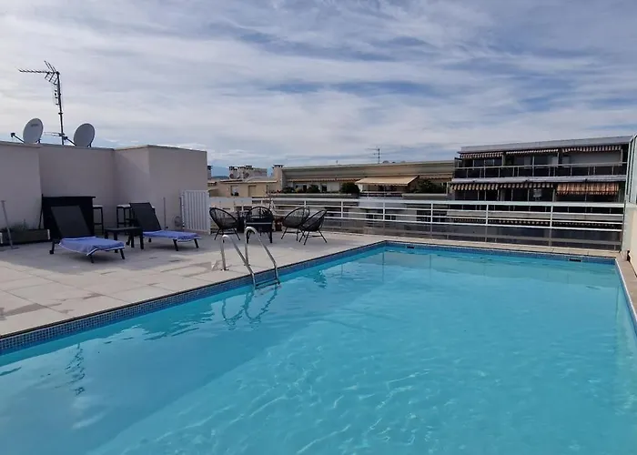 Juan 4 Prs, Clim, 300m Plage, Piscine, Parking * Antibes