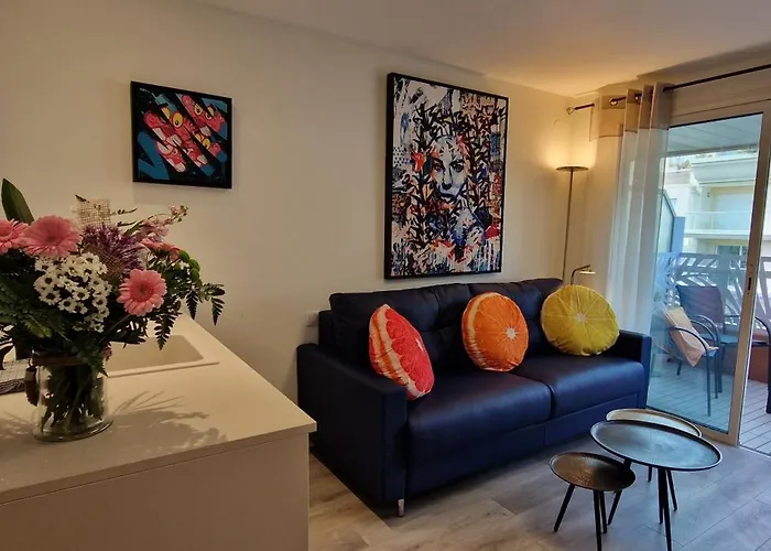 Juan 4 Prs, Clim, 300m Plage, Piscine, Parking