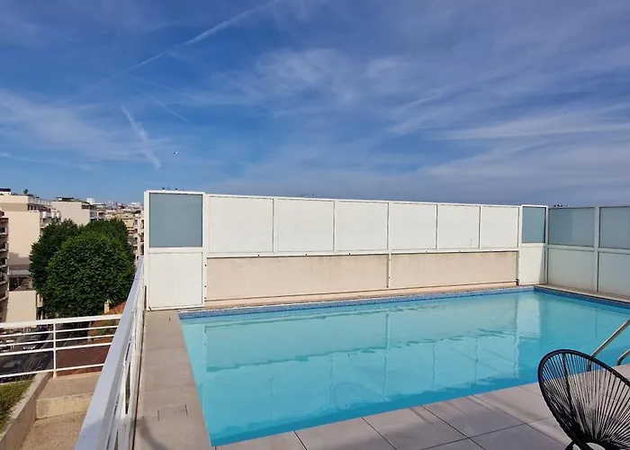 Apartment Juan 4 Prs, Clim, 300m Plage, Piscine, Parking