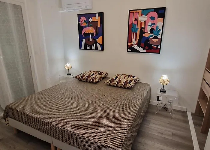 Juan 4 Prs, Clim, 300m Plage, Piscine, Parking * Antibes