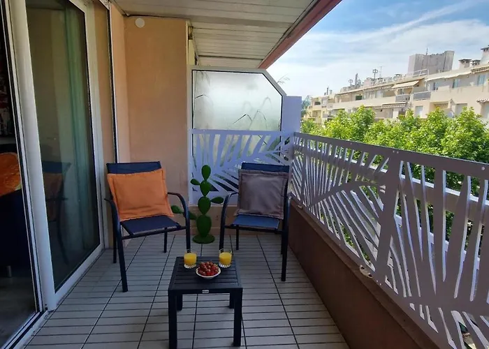 Apartment Juan 4 Prs, Clim, 300m Plage, Piscine, Parking Antibes