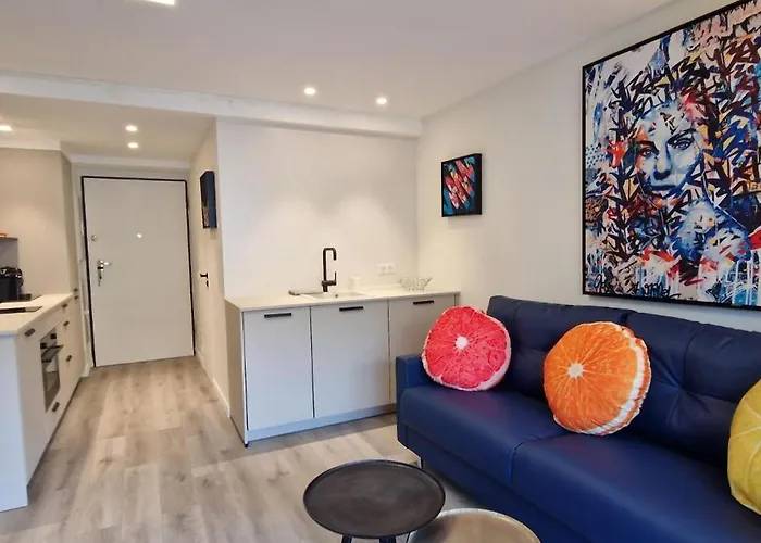 Juan 4 Prs, Clim, 300m Plage, Piscine, Parking Apartment *